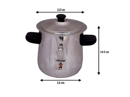 Stainless Steel Milk Boiler | Chocolate Double Boiler 2 Litres