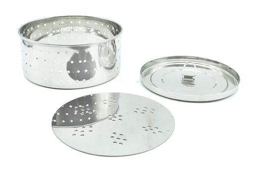 Stainless Steel Paneer Maker | Strainer Mould Press 15.5cm