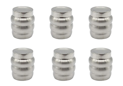 Stainless Steel Pickle Container 450 ml (Set Of 6 Pcs)