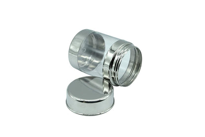 Stainless Steel See Through Canister 1450ml (Set Of 2 Pcs)