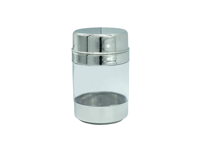 Stainless Steel See Through Canister 1100ml (Set of 2 Pcs)