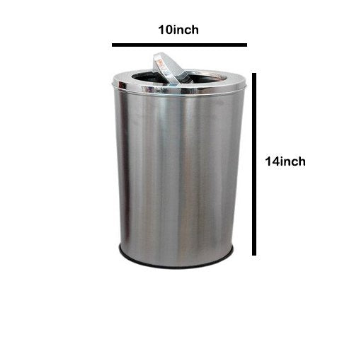 Stainless Steel Swing Bin Big (10*14 inch)