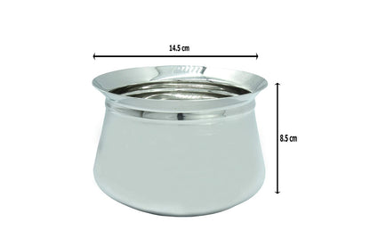 Stainless Steel Serving Pot No.3 Set Of 3Pcs