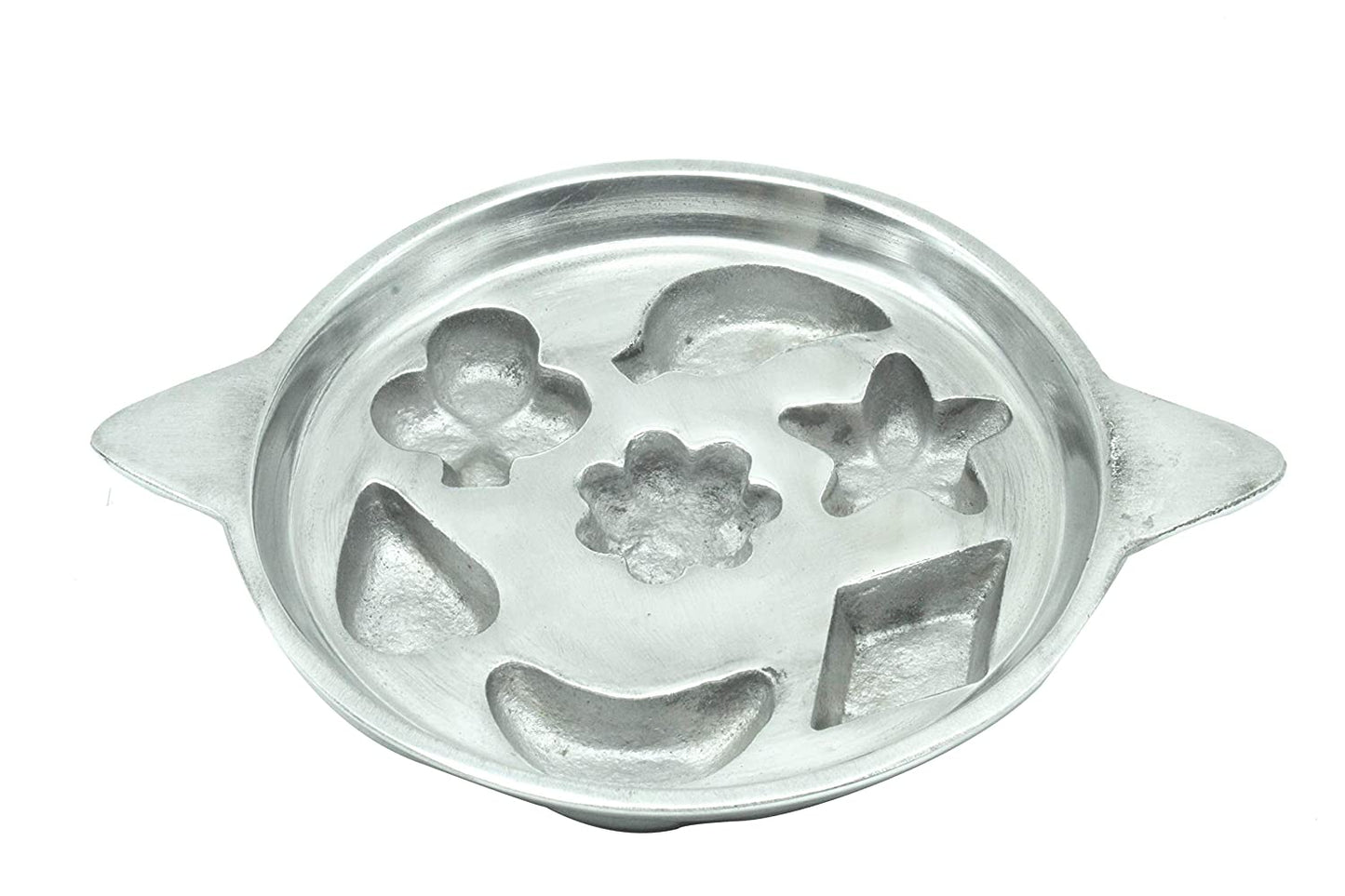Aluminium 7 Slots Different Shapes Mini Cake | Muffins | Cake Mould Pan with Lid