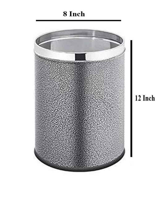 Stainless Steel Antique Silver Bin (Silver Coating)