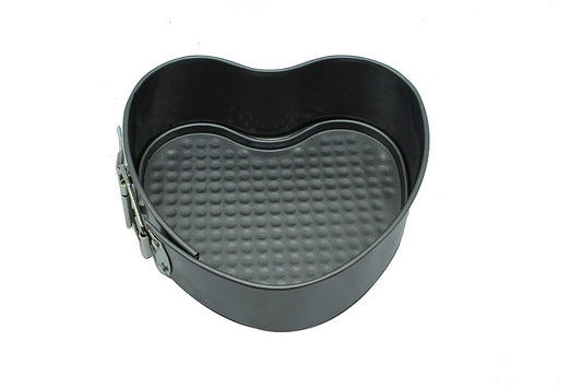 Carbon Steel Heart Shape Cake Mould | Baking Pan (Size No. : 2)