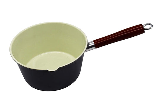Ceramic Carbon Steel | Light Weight Iron Sauce Pan | Milk Pan