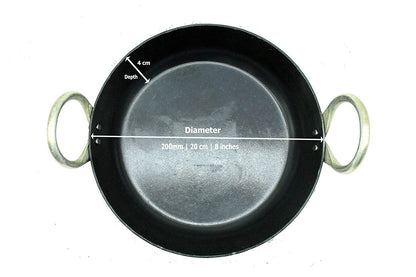 Iron Indian Skillet | Fry Pan 20cm