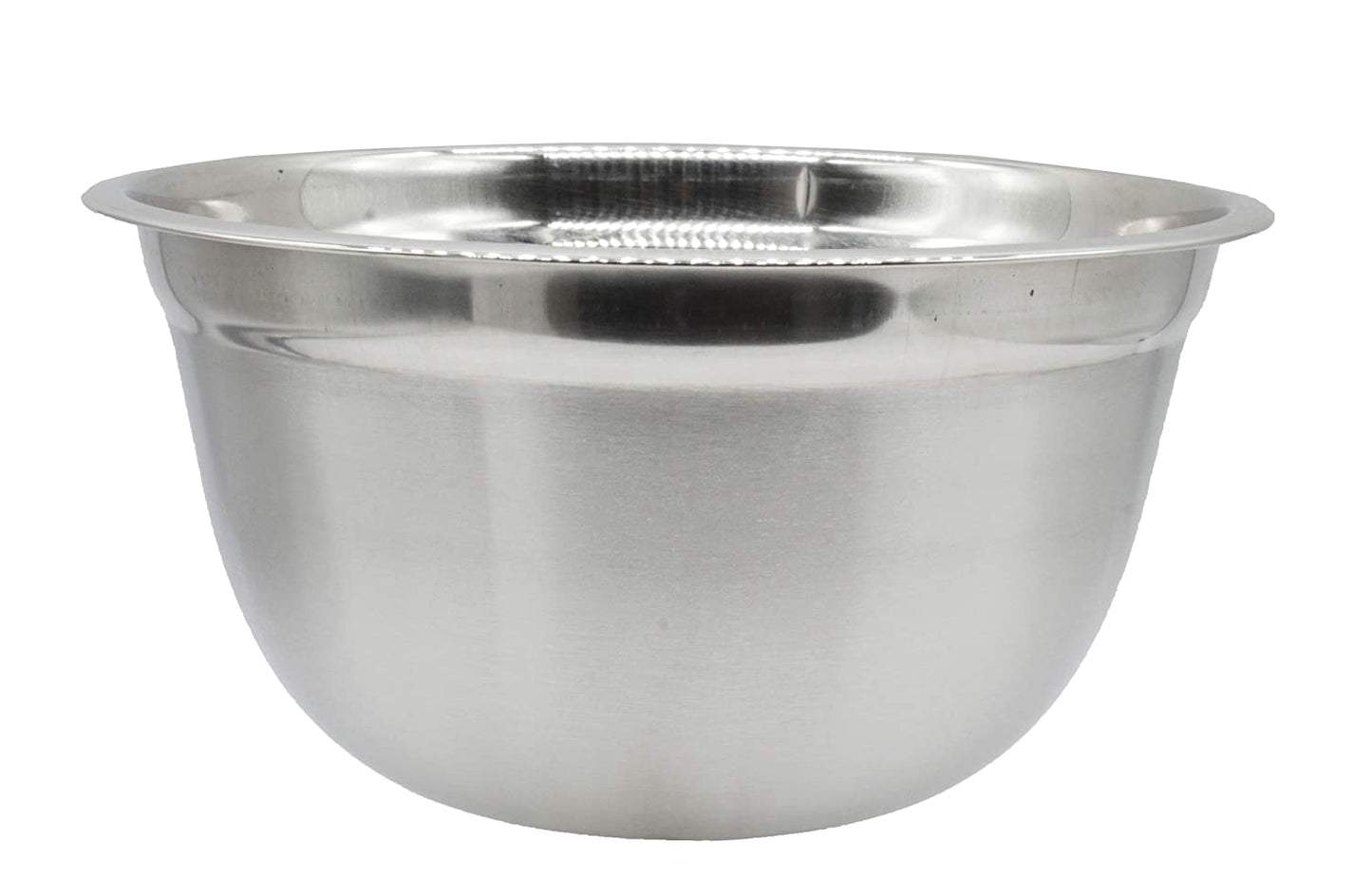Mercury Stainless Steel Mixing Bowl 4, Size: 24cm | 3500ml (Glossy Finish)