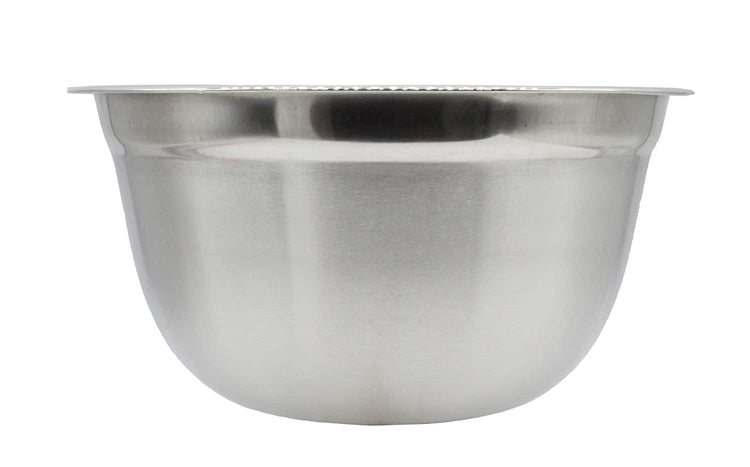 Mercury Stainless Steel Mixing Bowl 4, Size: 24cm | 3500ml (Glossy Finish)