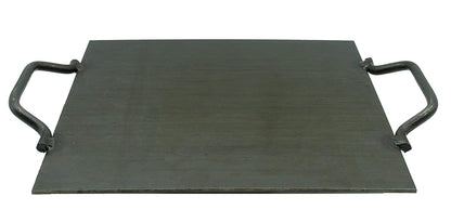 Traditional Pre-Seasoned Iron Flat Square Tawa 30cm