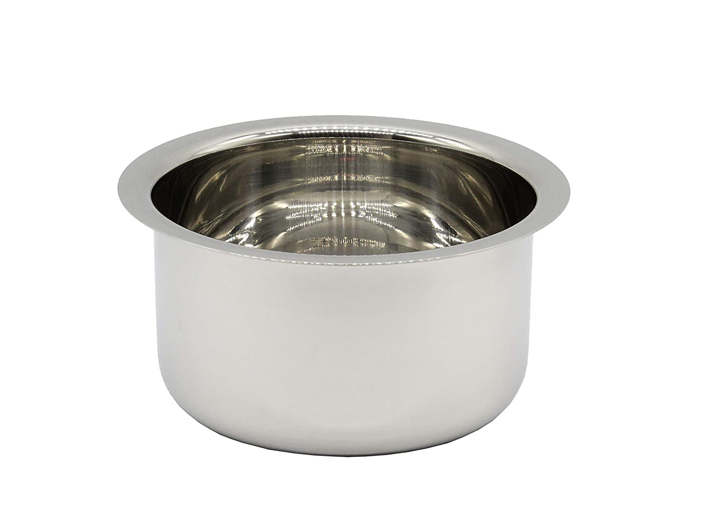 Stainless Steel Tope Set of 2 With Suitable Lid (18cm,19cm)