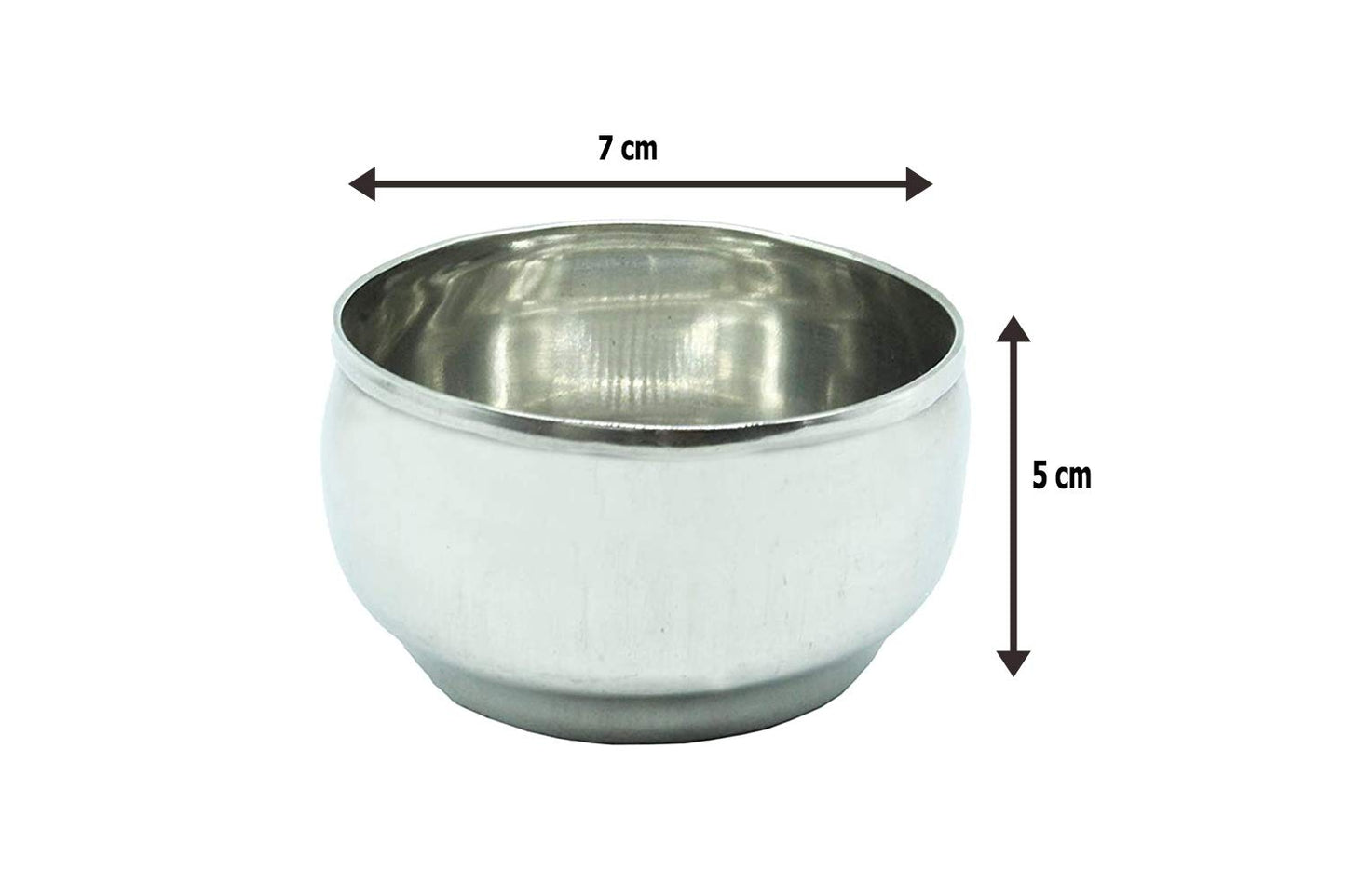 Stainless Steel Masala | Spice Dabba 7 Cups with Inner Plate Large - 22.5cm