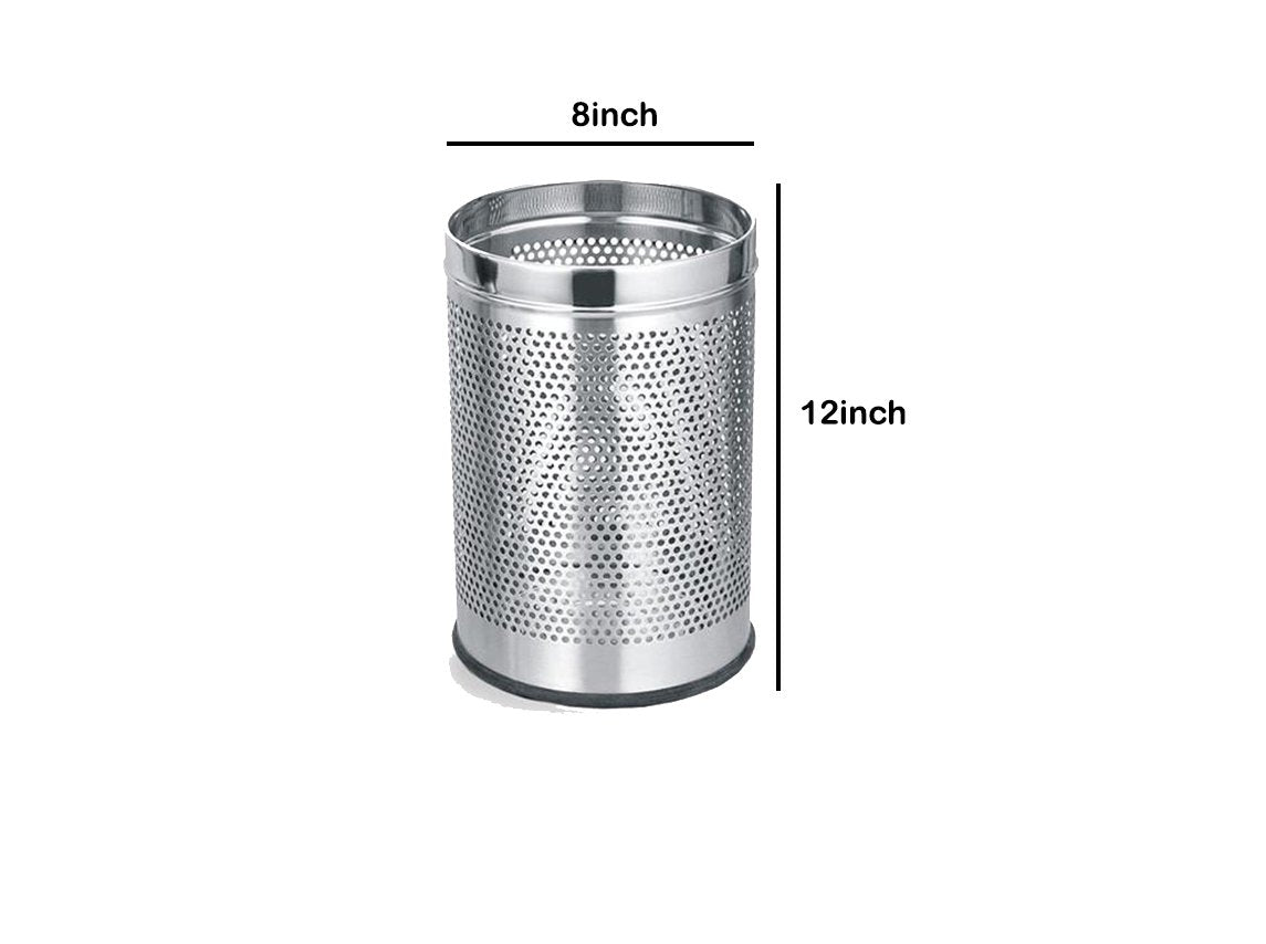 Stainless Steel Perforated Bin Medium (8*12 Inch)