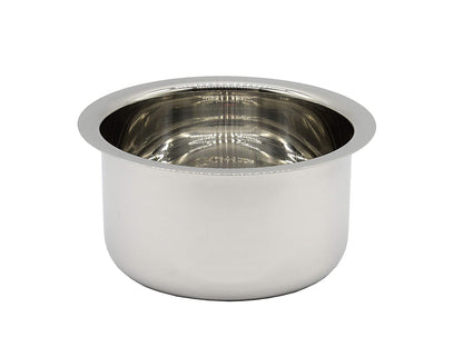 Stainless Steel Tope Set of 3 With Suitable Lid (14cm,15cm,16cm)