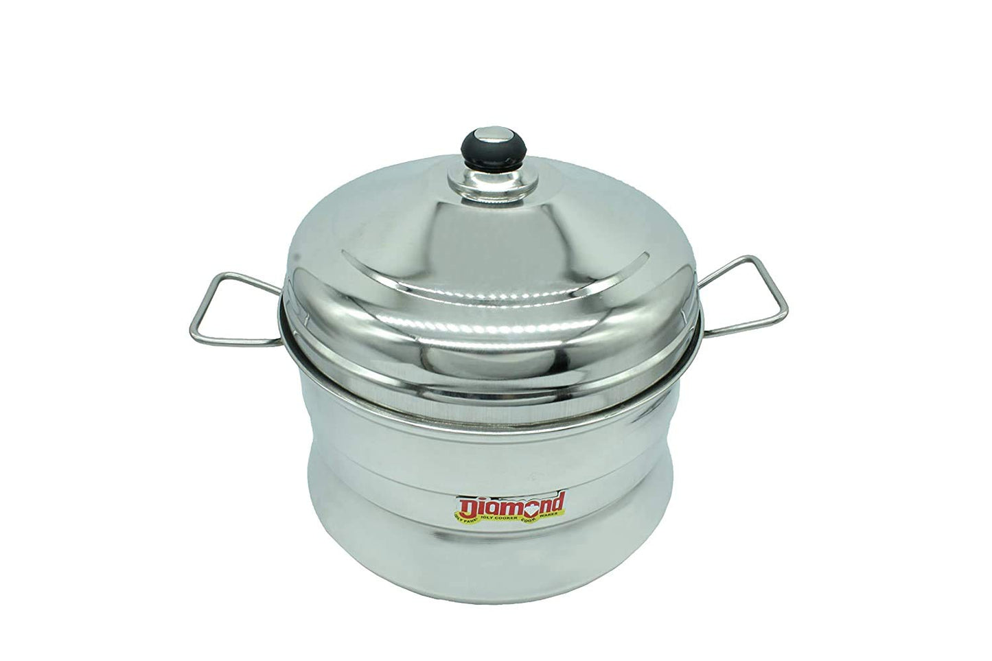 Stainless Steel Idly Pot (Panai) 9 idly (3 Idly plates | 1 steamer plate | 1 Mini idly plate )