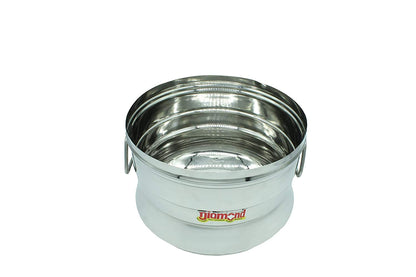 Stainless Steel Idly Pot (Panai) 9 idly (3 Idly plates | 1 steamer plate | 1 Mini idly plate )