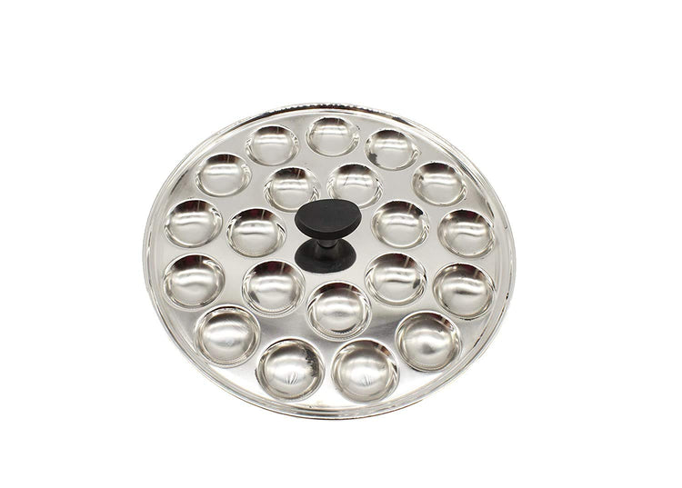 Stainless Steel Idly Pot (Panai) 9 idly (3 Idly plates | 1 steamer plate | 1 Mini idly plate )