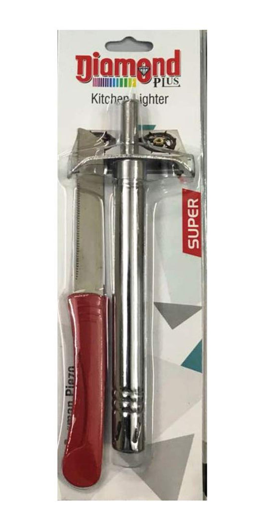 Kitchen Gas Lighter + Knife Combo