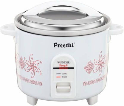 Preethi Rangoli 1.8 Litres RC-320 Electric Rice Cooker  