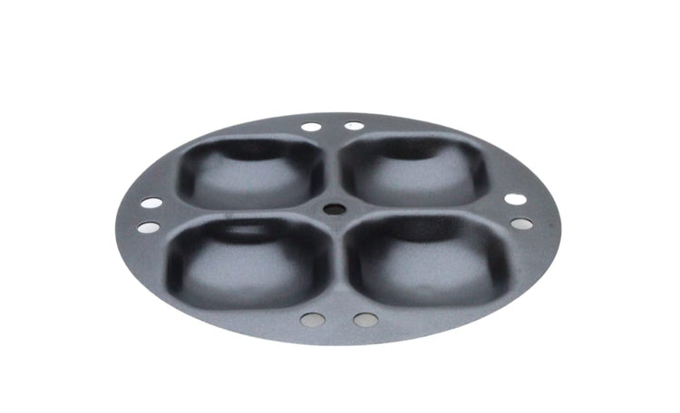Nonstick Different Shapes Idli Plates with Stand 5 Plates