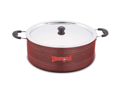 Granite Non-stick Jumbo Biryani Pot Regular (36cm; 14.400 Ltr)